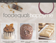 Tablet Screenshot of foodequalshappyme.com